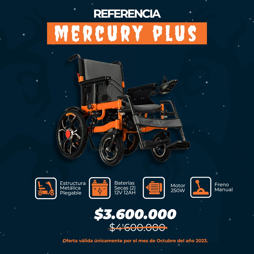 Silla de ruedas ref Mercury Plus